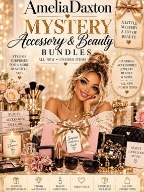 17-Piece Mystery Bundle Jewelry Beauty Accessories ALL NEW Surprise Box